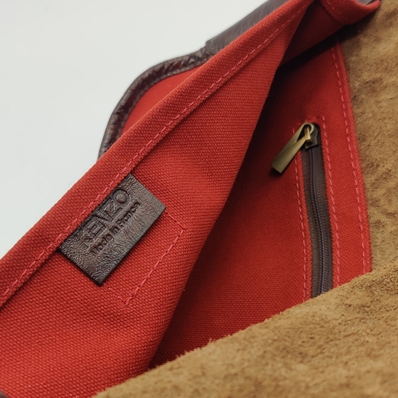 Kenzo Embossed Leather Handbag - Picture 8 of 9